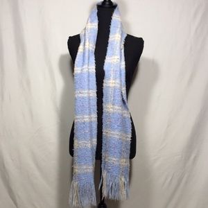 Burberry Accessories - Burberry Baby Blue Wool Scarf Burberry Accessories - Burberry Baby Blue Wool Scarf